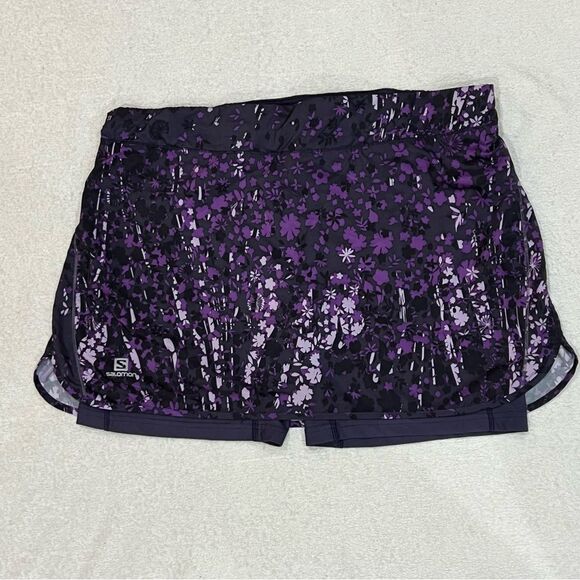 Salomon Purple Agile Skort Size XL - Picture 5 of 16